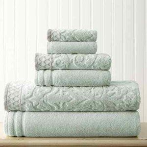 ** Amrapur Modern Threads Jacquard Towel Set